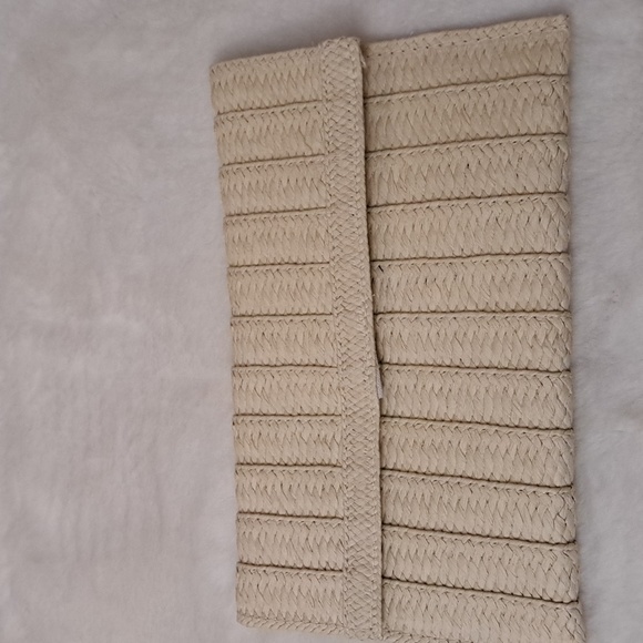 Straw Clutch Purse - Picture 1 of 6